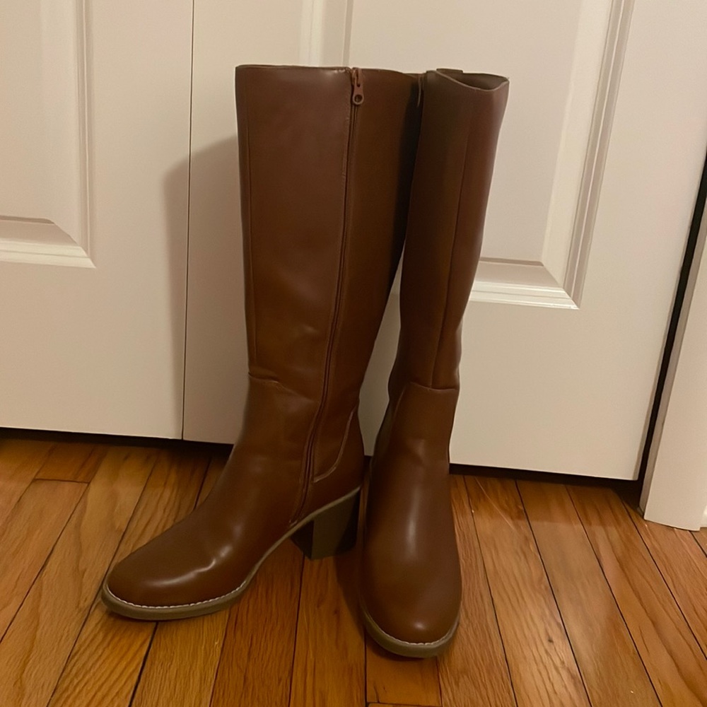 Target Brown Heeled Boots